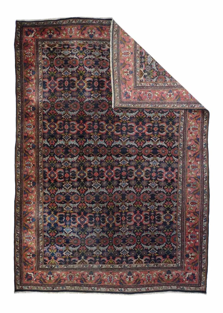 Antique Bidjar Rug 8'7'' x 12'9'' - 3