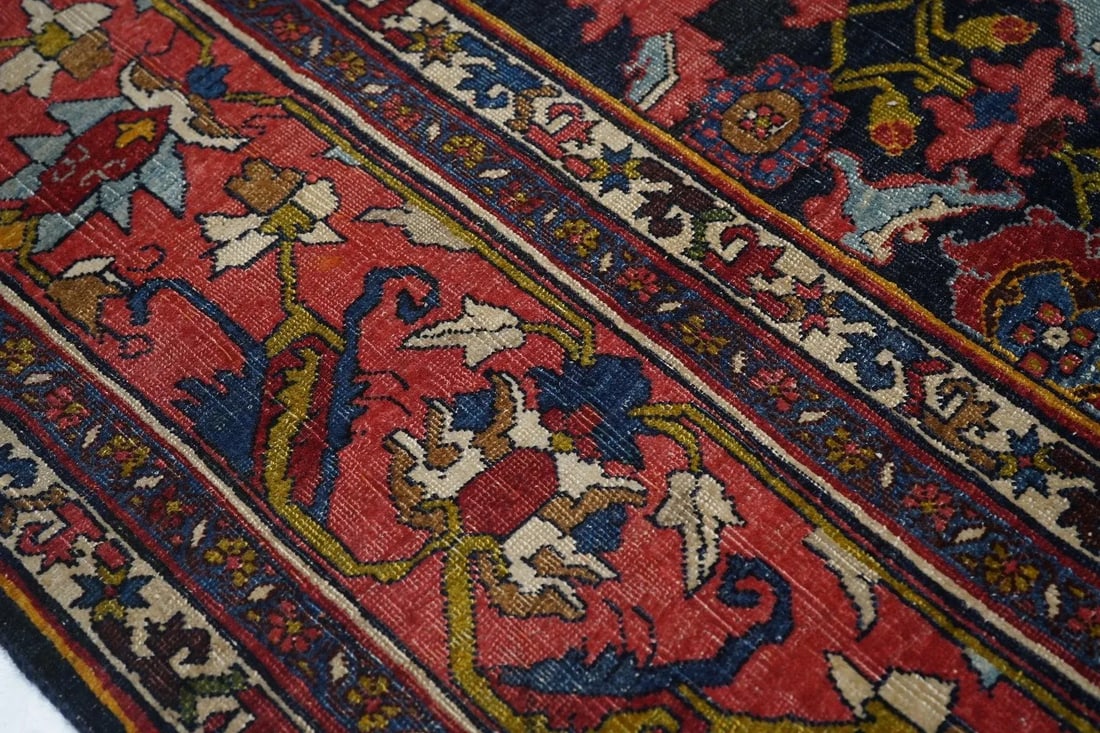 Antique Bidjar Rug 8'7'' x 12'9'' - 5