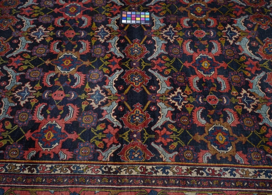 Antique Bidjar Rug 8'7'' x 12'9'' - 9