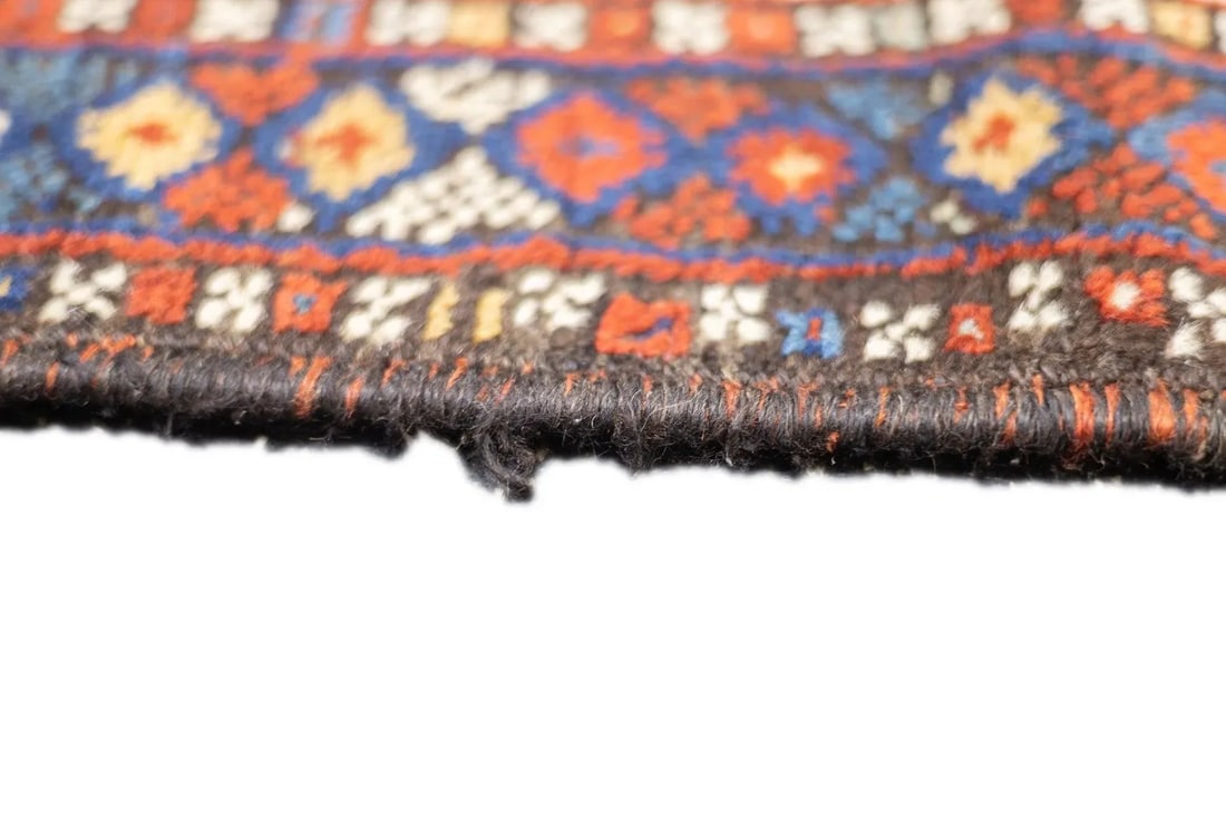 Antique Persian Qashqai Rug 4'7'' x 6'5'' - 9