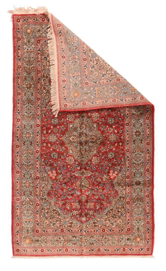 Vintage Qum Rug 5'3'' X 9'6'' - 2