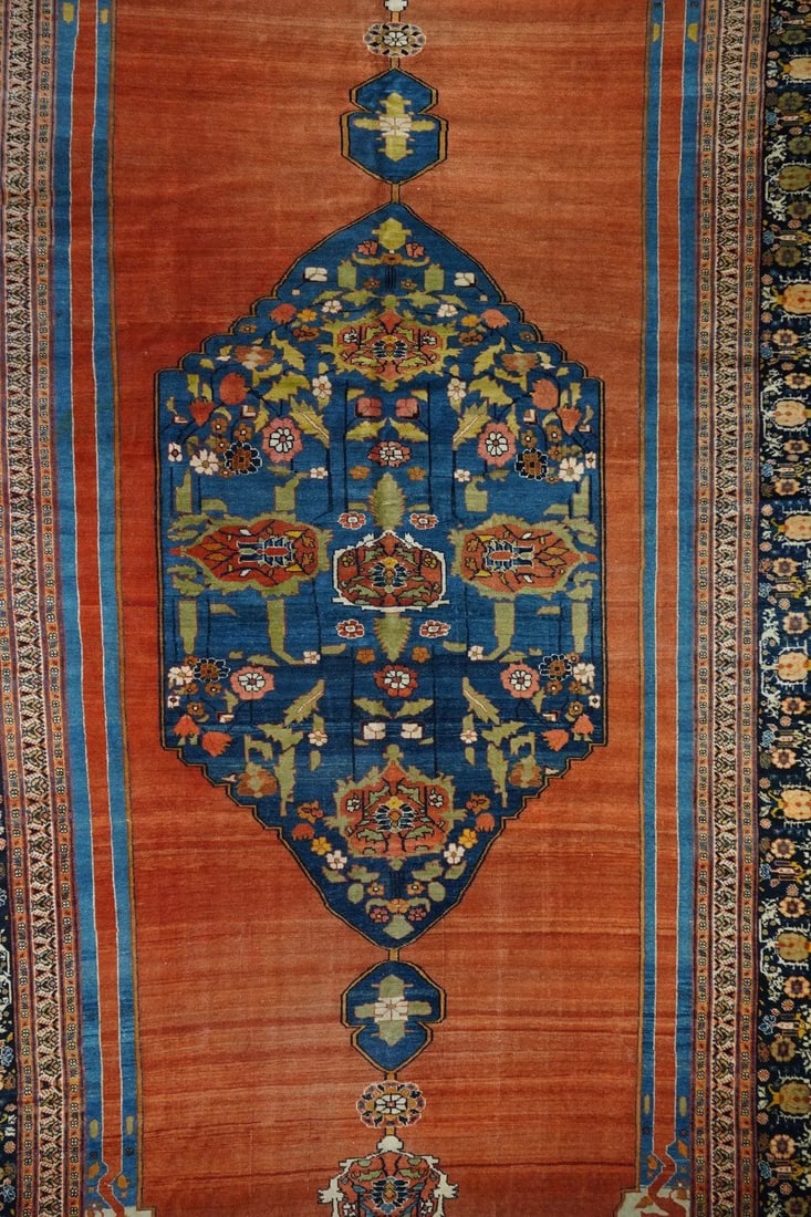 Late 18th Century Antique Haji Jalili Rug 9'7'' x 17'7'' - 6