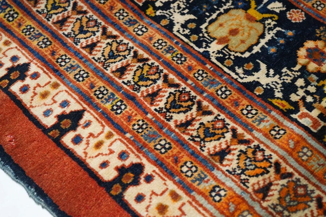 Late 18th Century Antique Haji Jalili Rug 9'7'' x 17'7'' - 8
