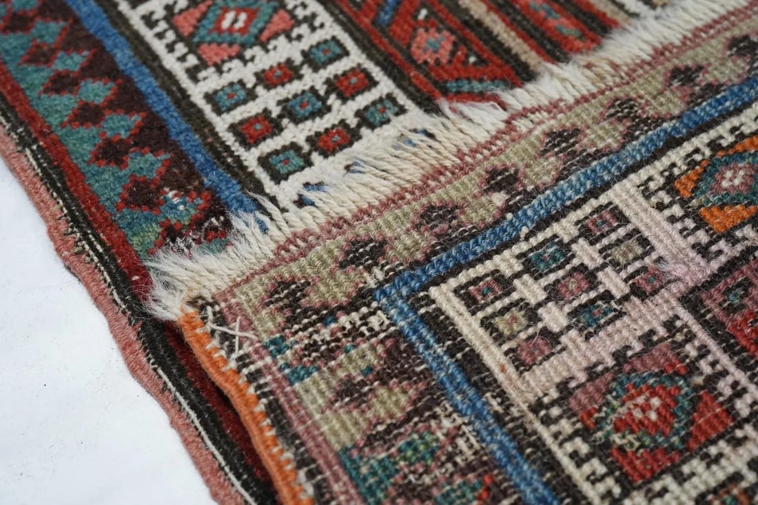 Late 18th Century Antique Sarab Rug 3'2'' x 10'8'' - 10