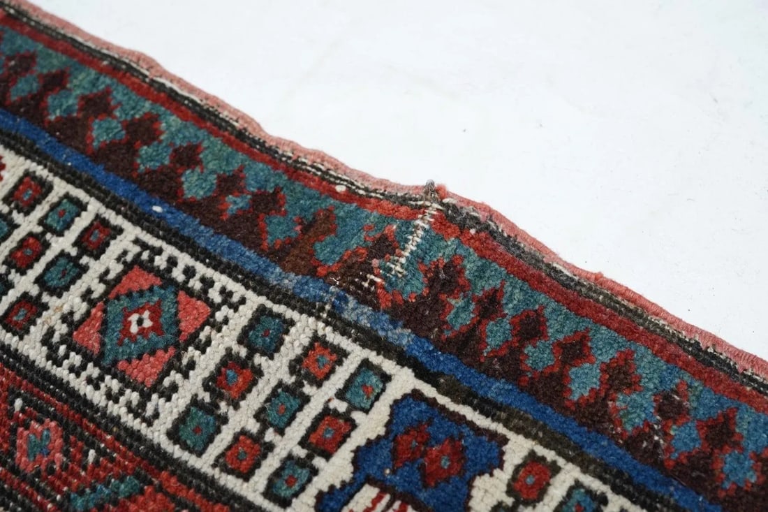 Late 18th Century Antique Sarab Rug 3'2'' x 10'8'' - 2