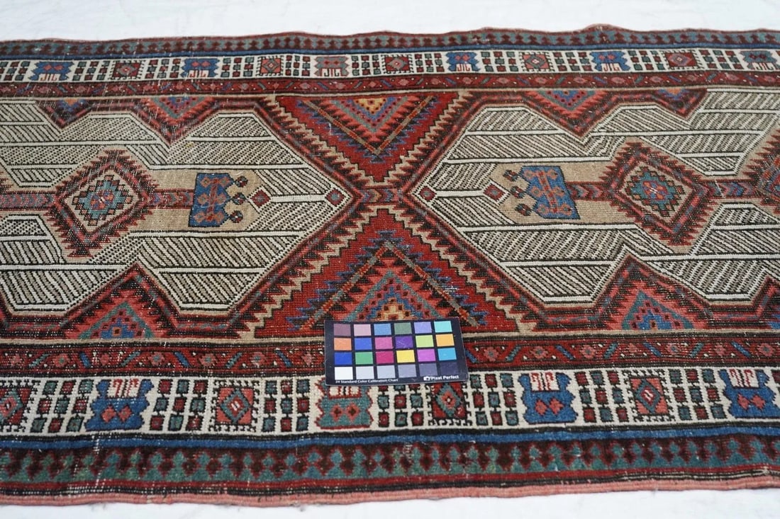Late 18th Century Antique Sarab Rug 3'2'' x 10'8'' - 9