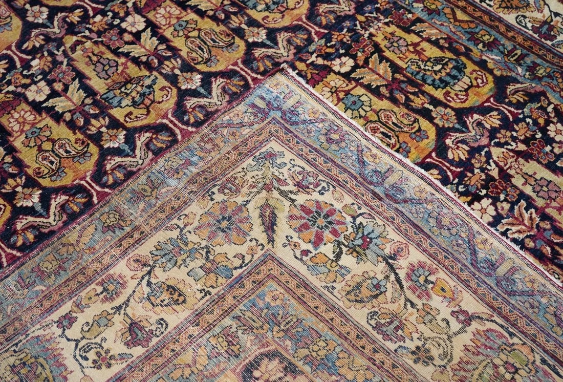 Antique Lavar Kerman Rug 6'2'' X 14'6'' - 11
