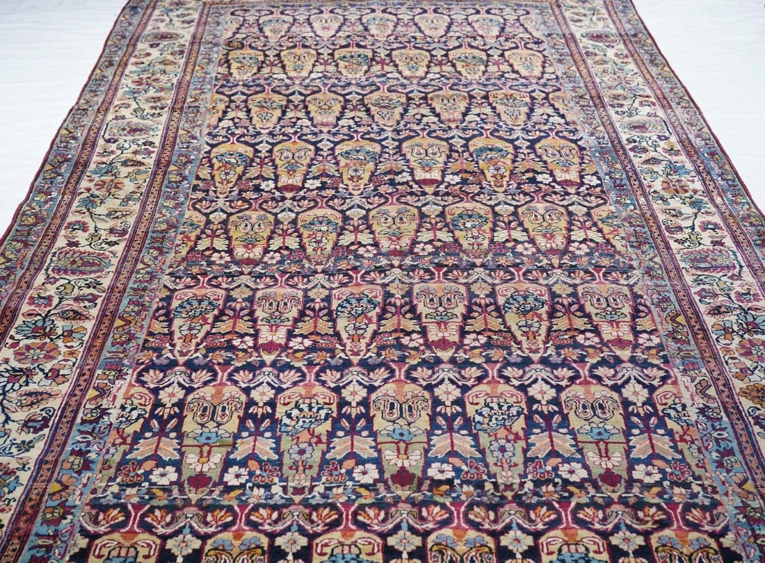 Antique Lavar Kerman Rug 6'2'' X 14'6'' - 12