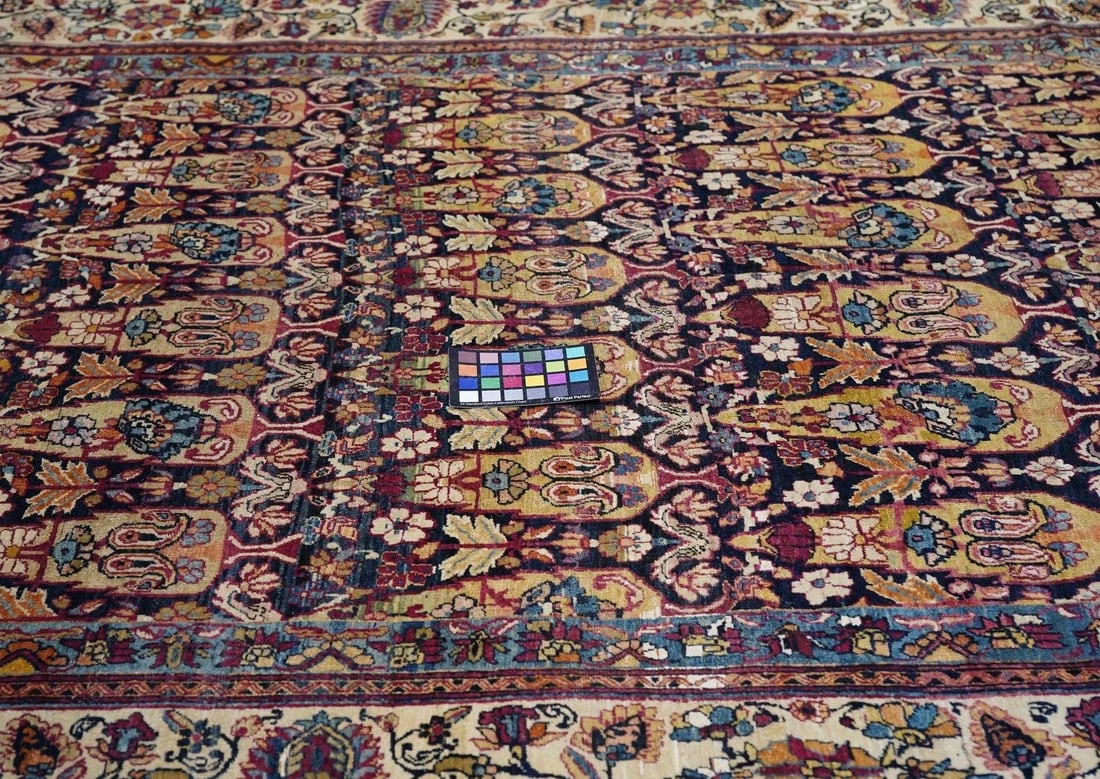 Antique Lavar Kerman Rug 6'2'' X 14'6'' - 5