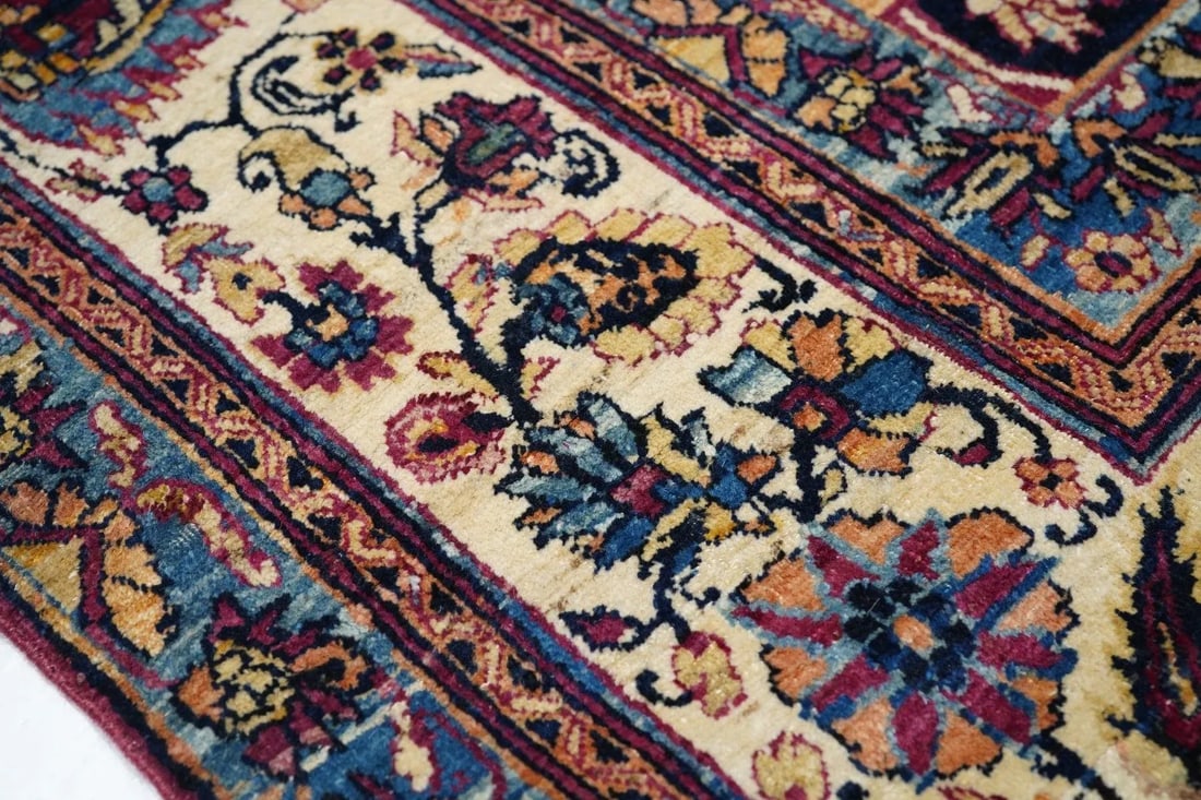 Antique Lavar Kerman Rug 6'2'' X 14'6'' - 6