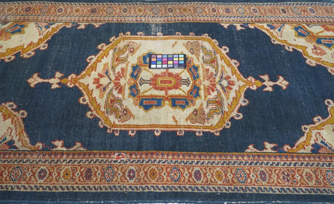 Late 18th Century Antique Zigler Sultanabad Rug 4'1'' x 6'4'' - 2