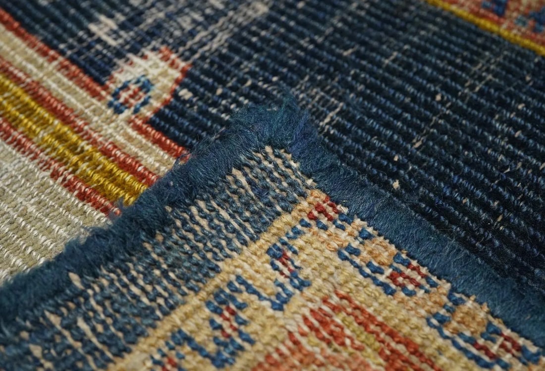 Late 18th Century Antique Zigler Sultanabad Rug 4'1'' x 6'4'' - 3