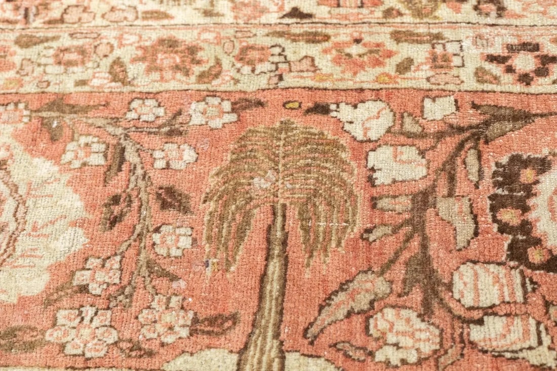 Late 18th Century Antique Haji Jalili Tabriz Rug 9'4'' x 12'5'' - 11