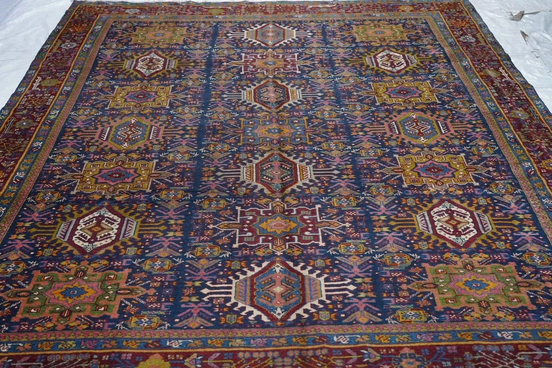 Antique Heriz Rug 8'2'' x 10'7'' - 10