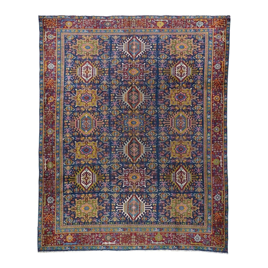 Antique Heriz Rug 8'2'' x 10'7'' (1 of 11)