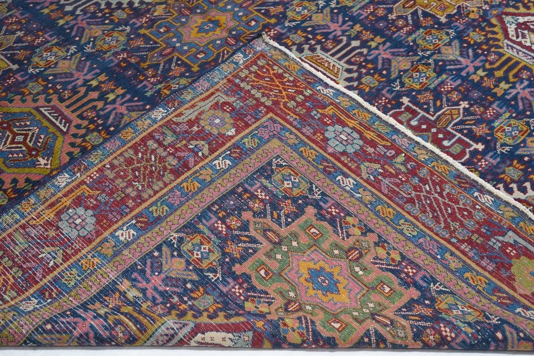 Antique Heriz Rug 8'2'' x 10'7'' - 2