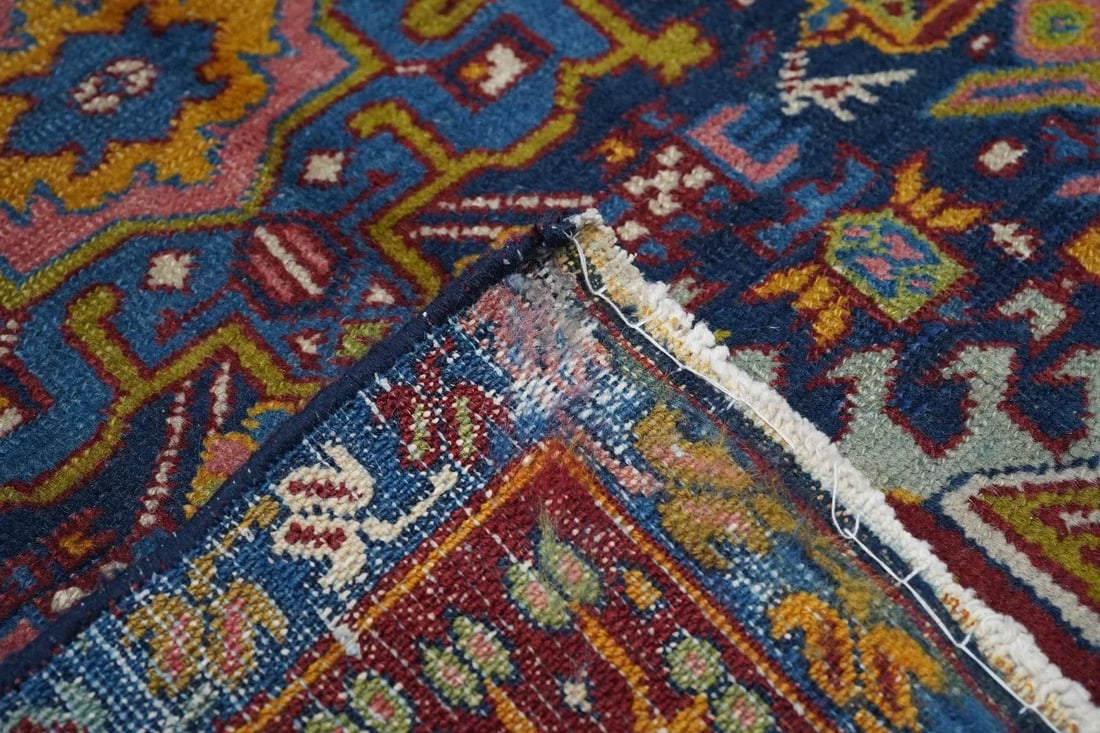 Antique Heriz Rug 8'2'' x 10'7'' - 3