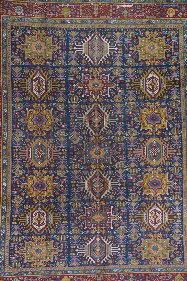 Antique Heriz Rug 8'2'' x 10'7'' - 5