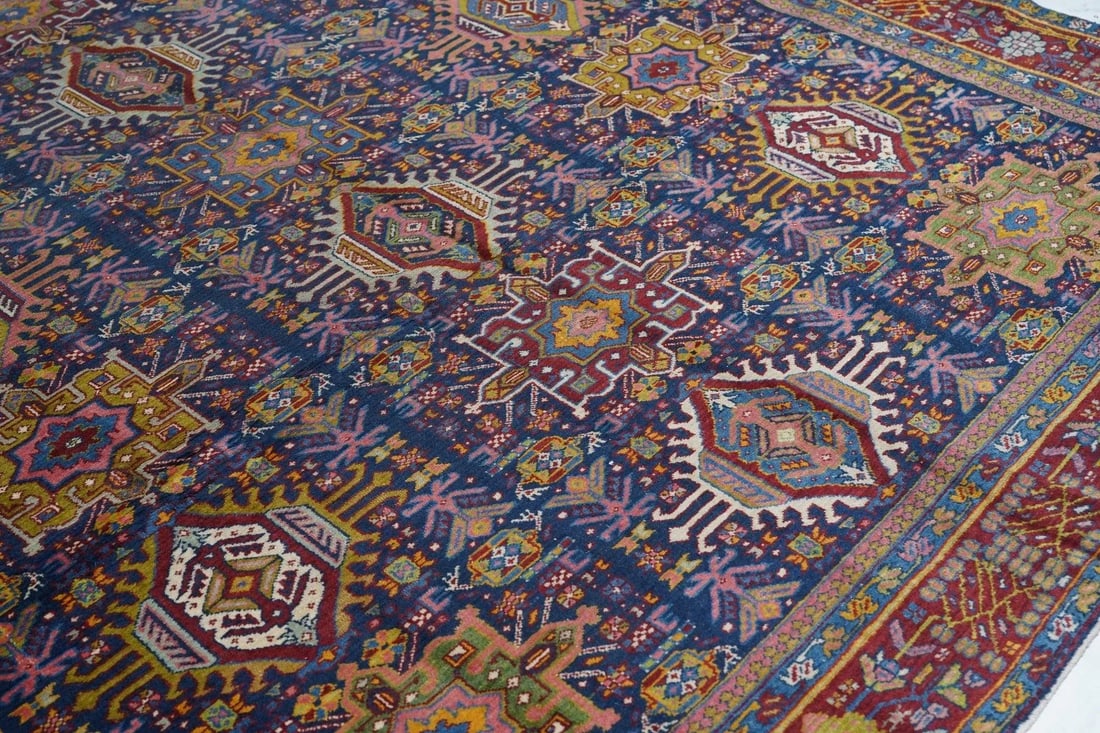 Antique Heriz Rug 8'2'' x 10'7'' - 8