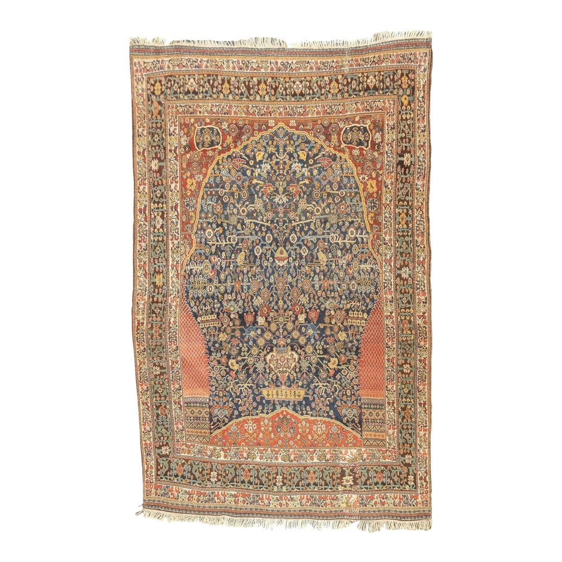Fine Antique Persian Qashqai Rug 5'7'' X 8'10'' (1 of 11)