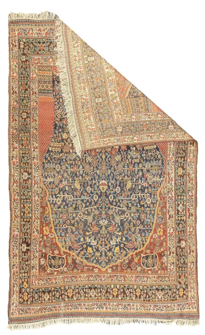 Fine Antique Persian Qashqai Rug 5'7'' X 8'10'' - 4