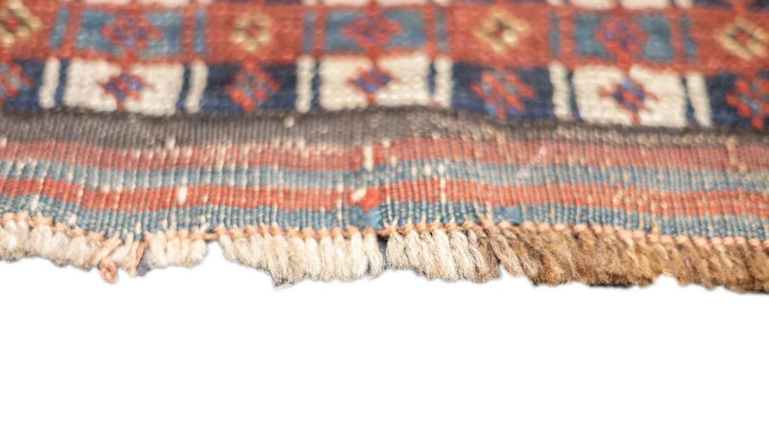 Late 18th Century Antique Persian Qashqai Rug 4'9'' x 6'4'' - 8