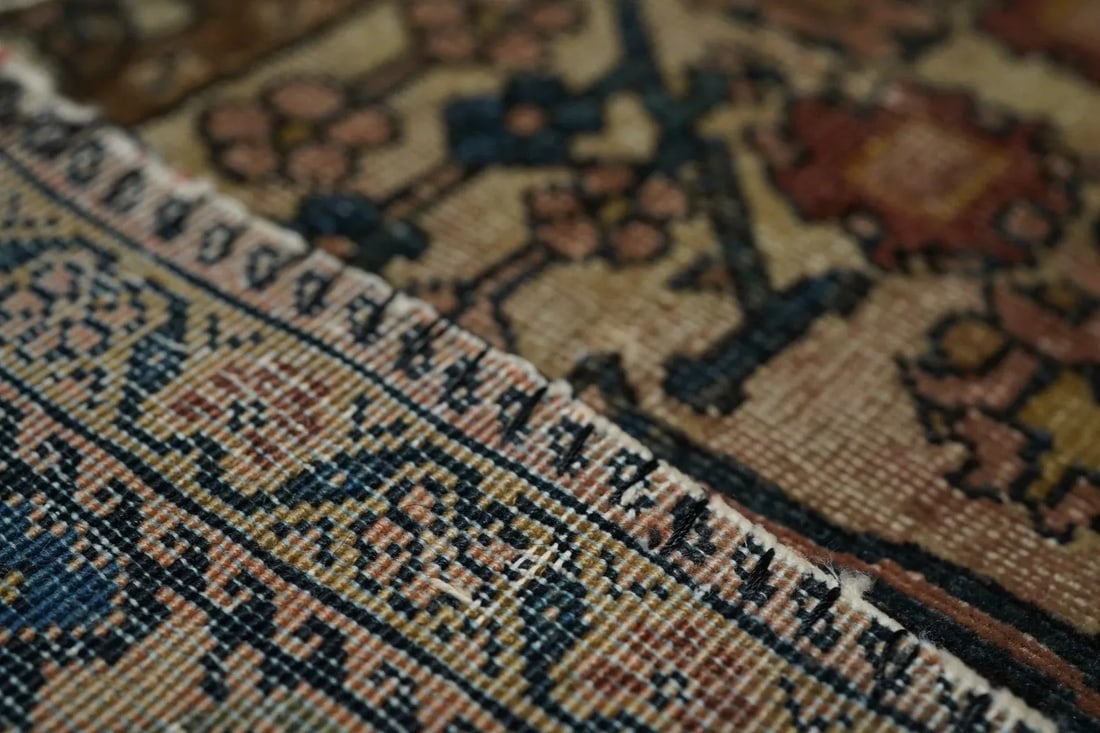Late 18th Century Antique Farahan Sarouk Rug 4'3'' x 6'7'' - 8