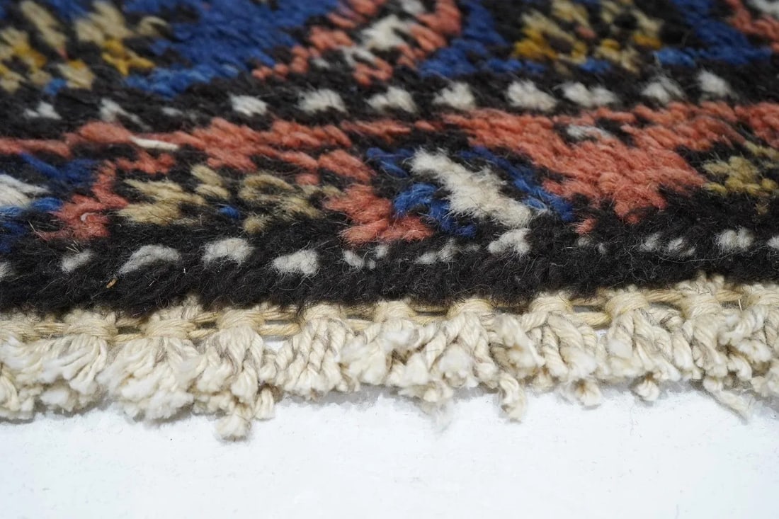 1960s Vintage Ardevil Rug 11'2'' x 11'8'' - 4