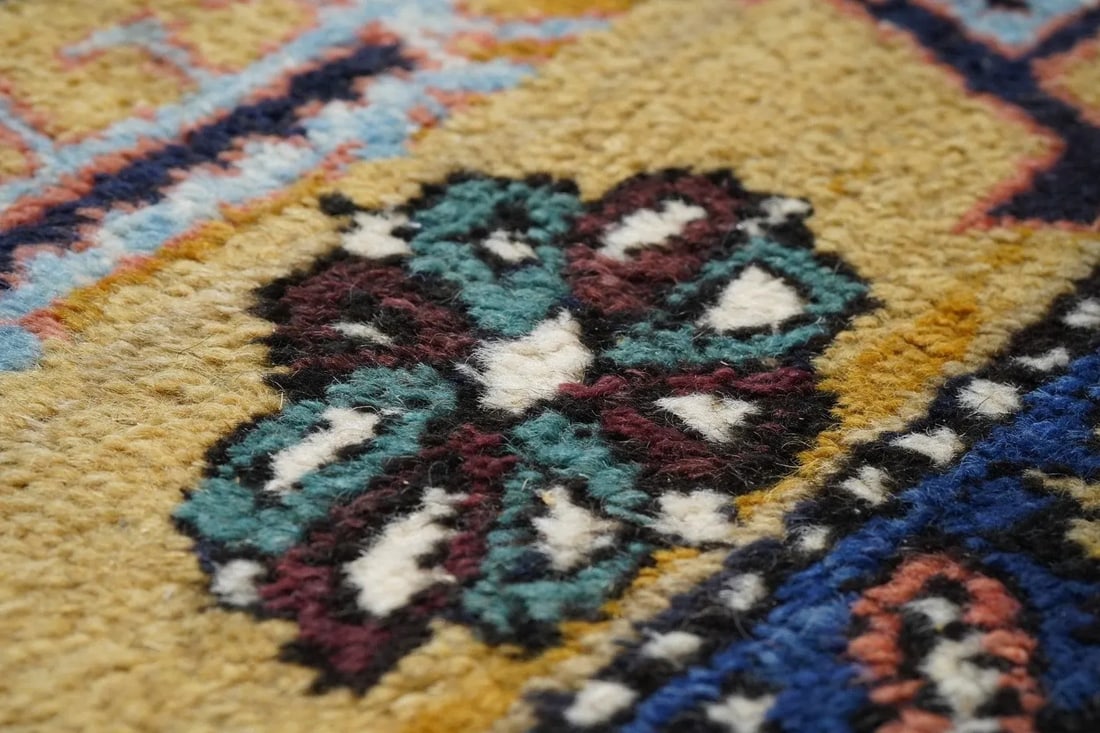 1960s Vintage Ardevil Rug 11'2'' x 11'8'' - 6