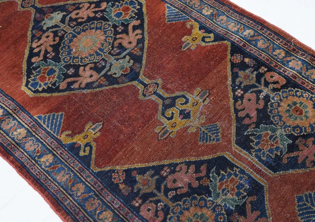 Antique Malayer Runner 2'10'' x 13'0'' - 7