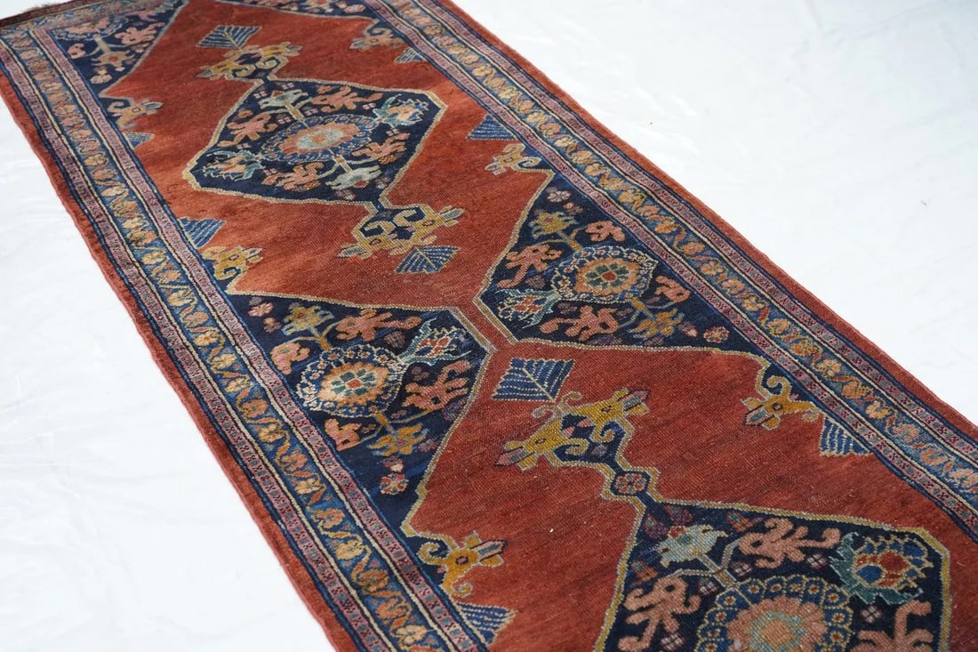 Antique Malayer Runner 2'10'' x 13'0'' - 8