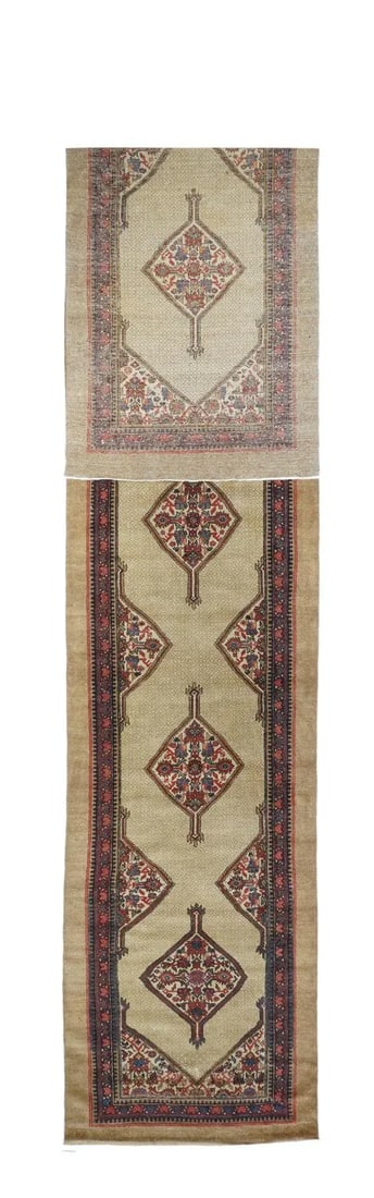 Antique Sarab Runner 3'7'' x 19'4'' - 3