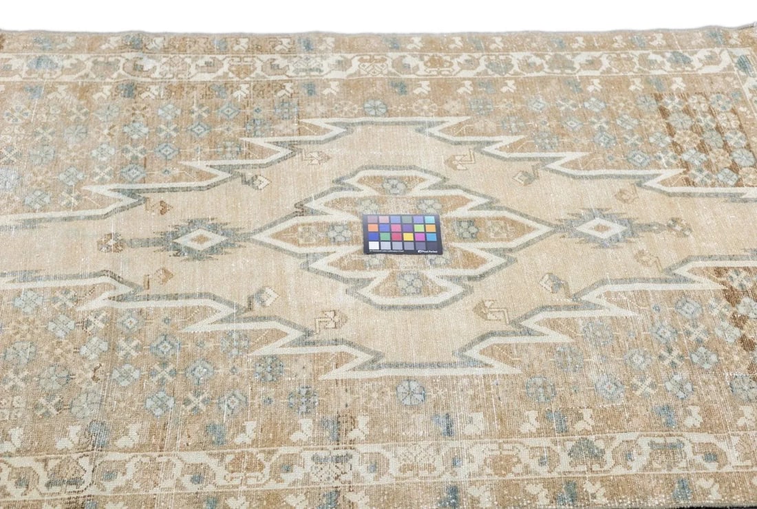 Antique Persian Tuserkan Rug 4' x 6'3'' - 3