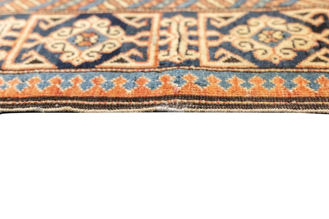Late 18th Century Antique Caucasian Perpedil Rug 3'1'' x 3'11'' - 6