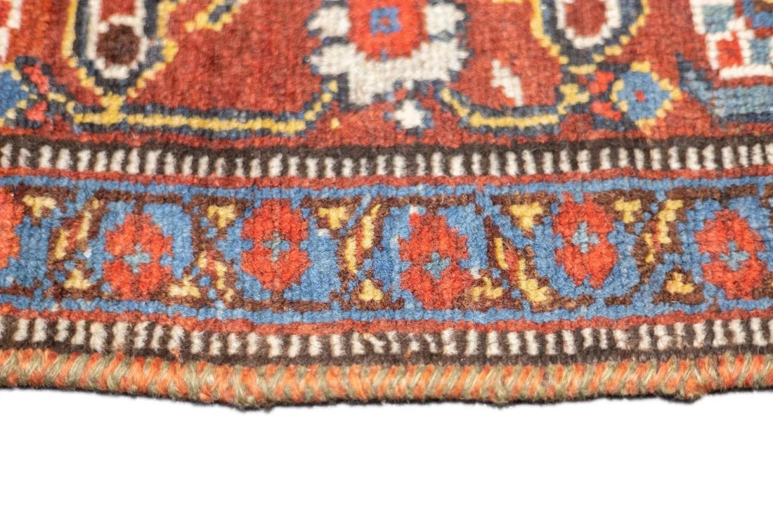 Late 18th Century Antique Persian Khamseh Rug 4'3'' x 6'4'' - 3