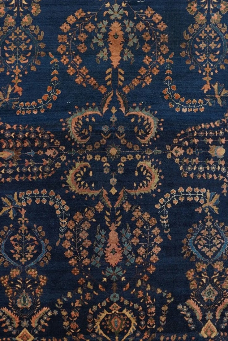 Antique Mohajeran Sarouk Rug 4'1'' x 6'4'' - 3