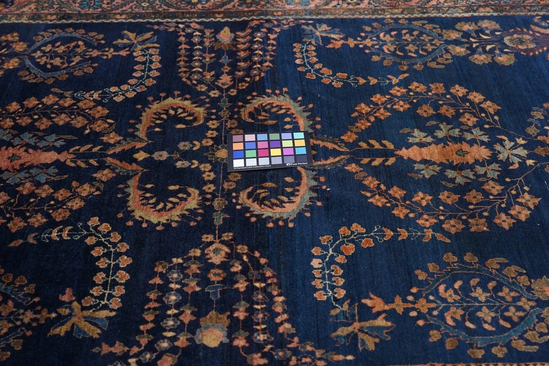 Antique Mohajeran Sarouk Rug 4'1'' x 6'4'' - 6