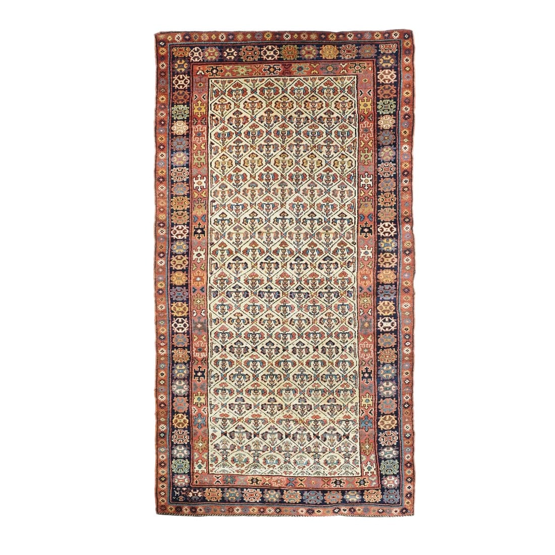 Antique North West Rug 4'10'' x 9'5'': Antique North West Rug 4'10'' x 9'5''. Condition: Alterations: Unknown Imperfections: Some Imperfections Condition Notes: Good Dimensions: Height: 0.01 in. Width: 58 in. Depth: 113 in. Category: Rugs<