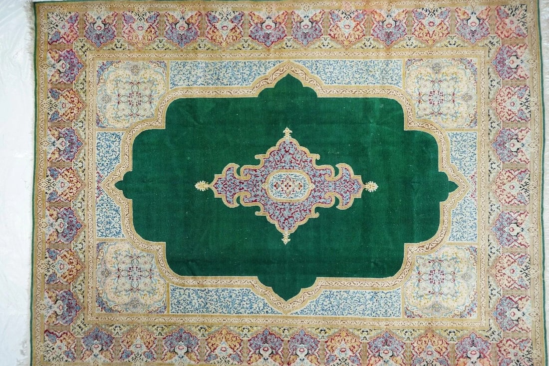 Vintage Kerman Rug 9'1'' X 12'3'' - 3