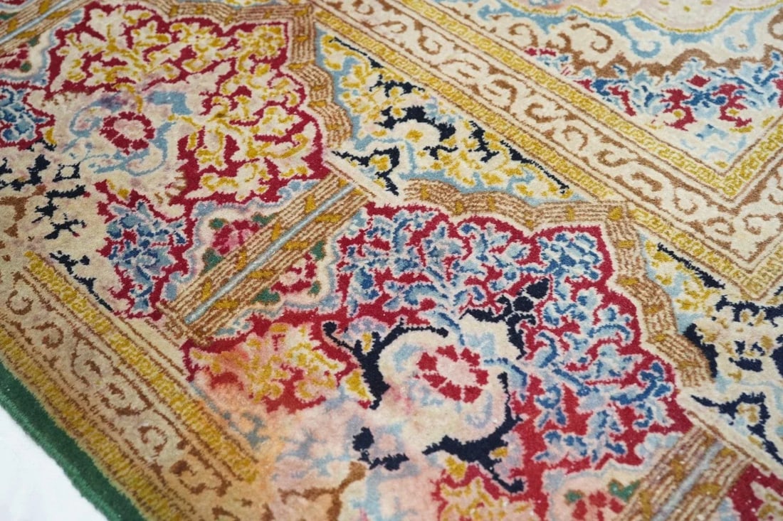 Vintage Kerman Rug 9'1'' X 12'3'' - 5