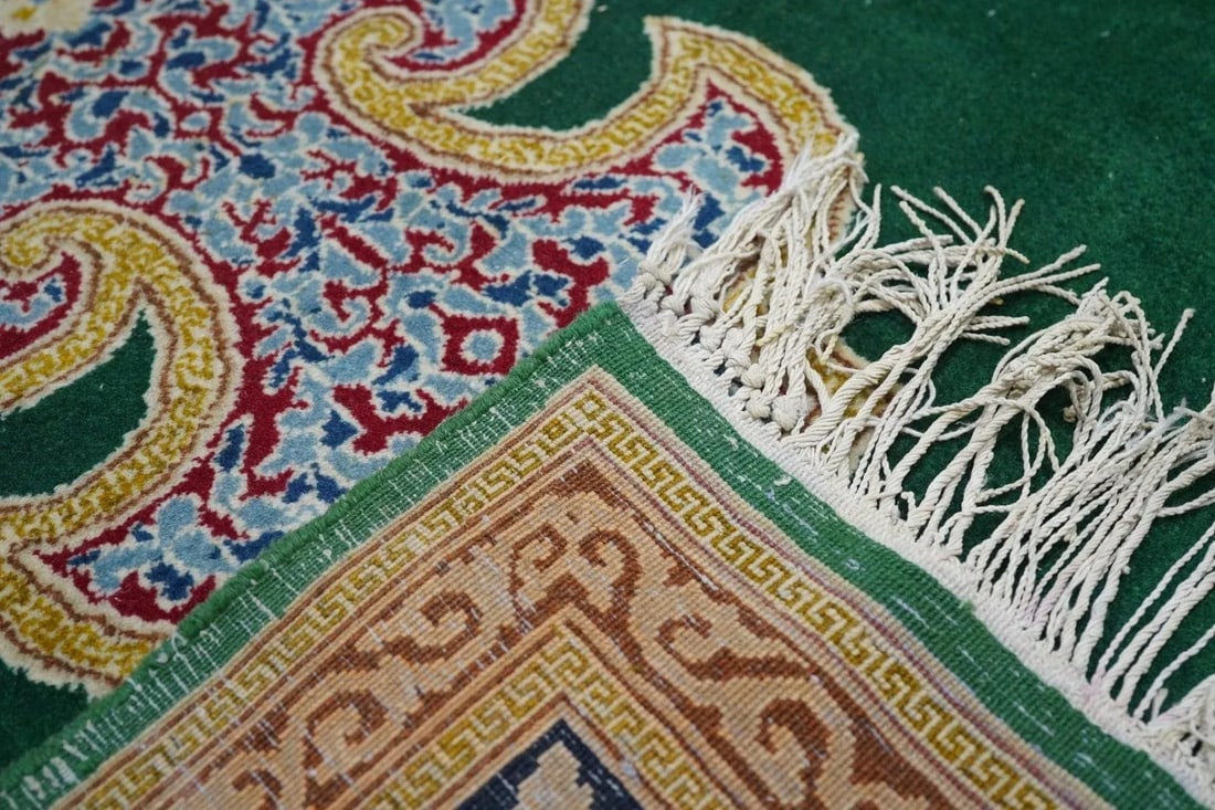 Vintage Kerman Rug 9'1'' X 12'3'' - 7