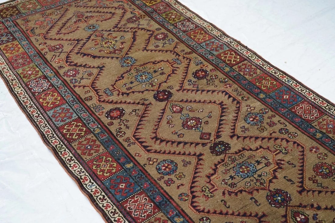 Late 18th Century Antique NW Persian Rug 3'6'' x 15'5'' - 10