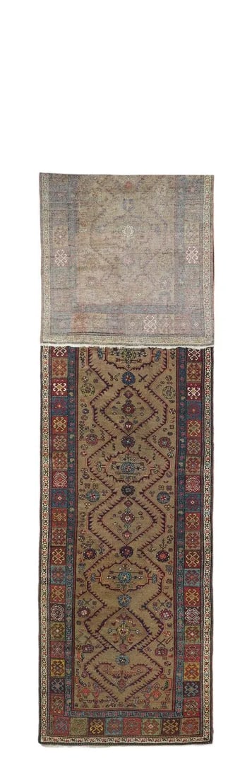 Late 18th Century Antique NW Persian Rug 3'6'' x 15'5'' - 4