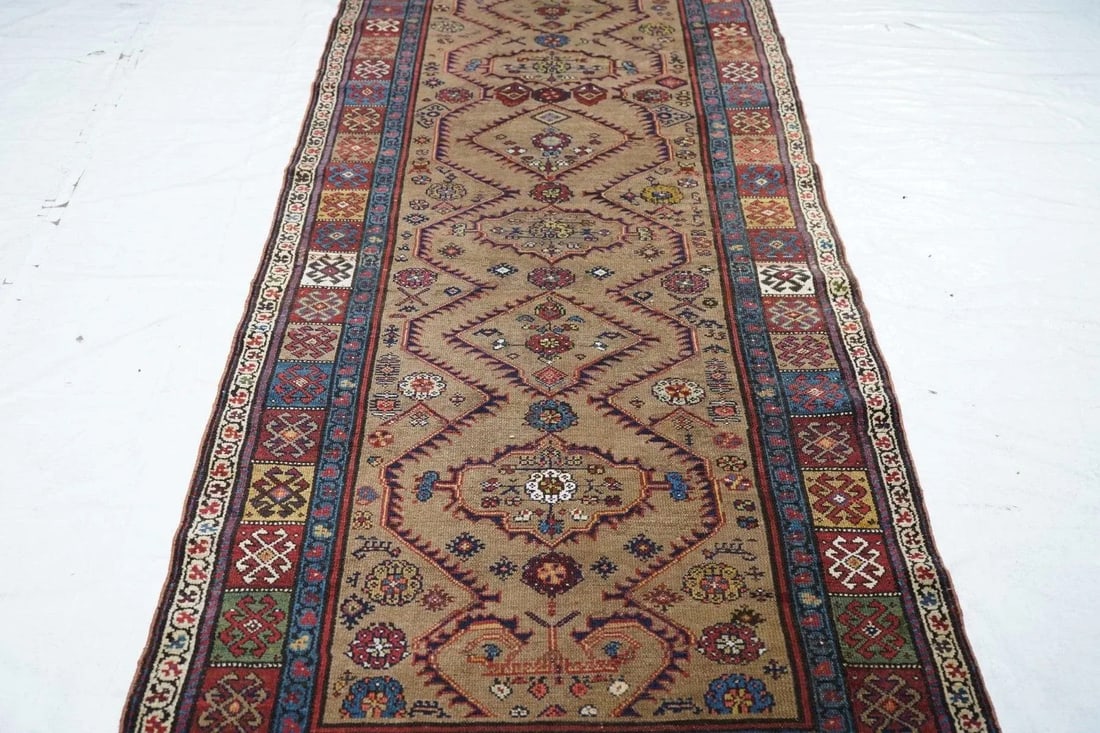 Late 18th Century Antique NW Persian Rug 3'6'' x 15'5'' - 9