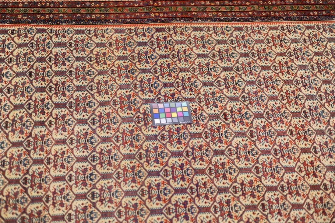 Late 18th Century Antique Persian Farahan Rug 4'4'' x 6'6'' - 4