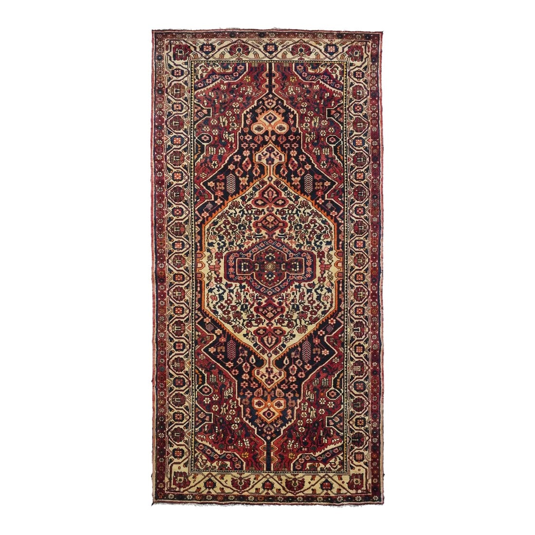 Antique Bakhtiari Rug 5'4'' x 11'0'' (1 of 12)
