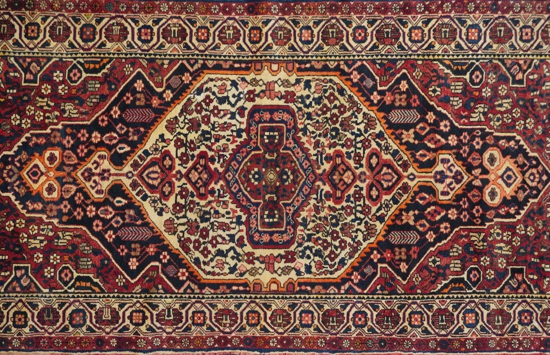 Antique Bakhtiari Rug 5'4'' x 11'0'' - 6