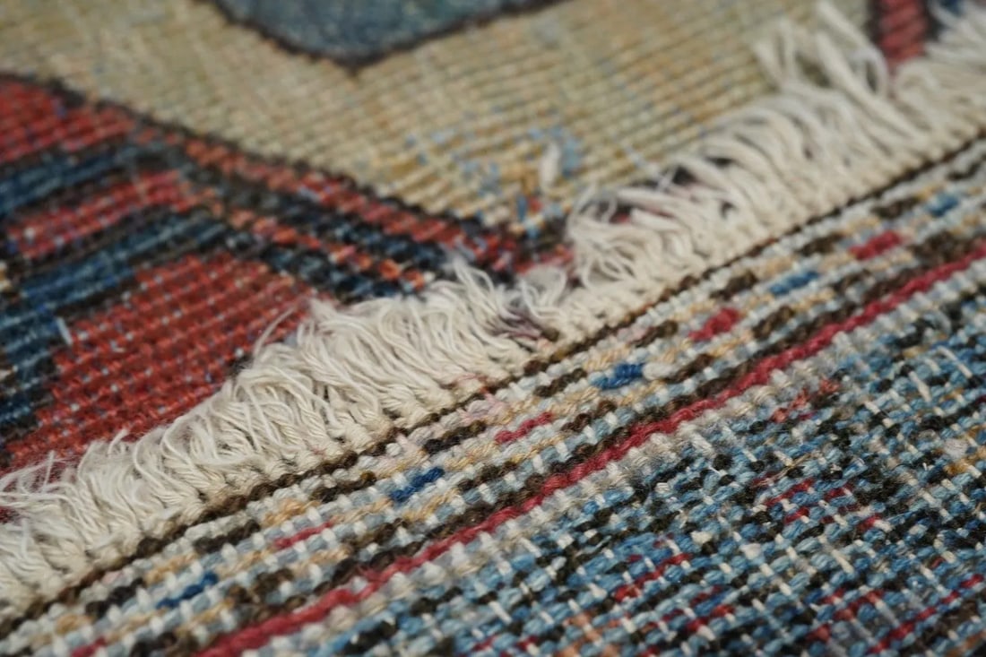 Late 18th Century Antique Sarouk Rug 8'9'' x 11'10'' - 2