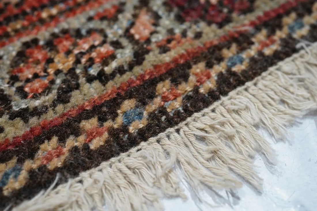 Late 18th Century Antique Sarouk Rug 8'9'' x 11'10'' - 6