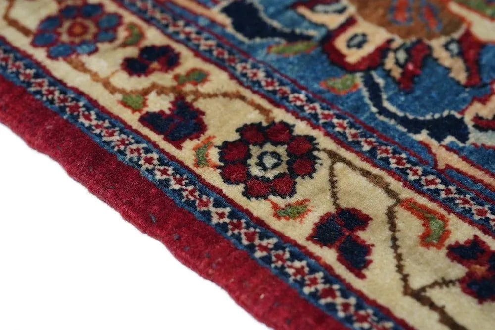 Antique Nain Rug 3'6'' x 5'2'' - 6